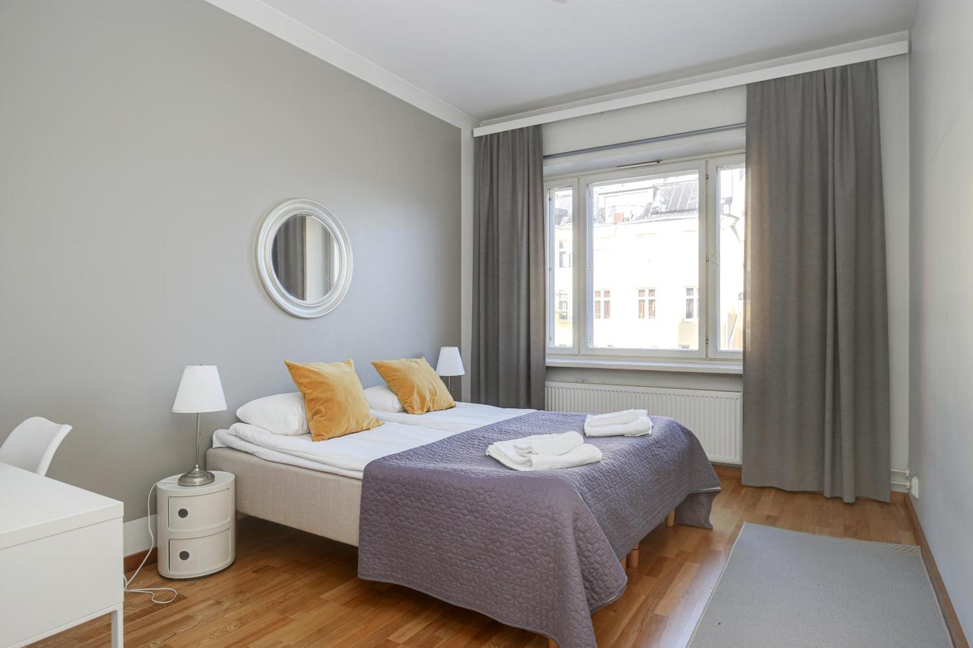 Kotimaailma Apartments Kamppi - 1Br For 3 Persons 赫尔辛基 外观 照片